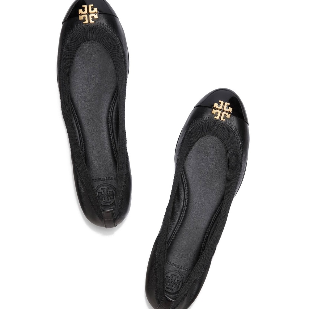 Tory Burch Minnie Cap Toe Ballet Flats